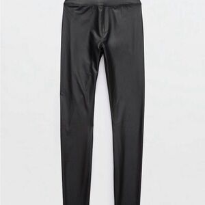 NWOT. Offline by Aerie faux leather leggings. Never worn. Size XS